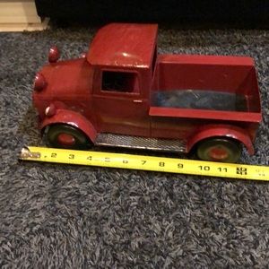 Red truck vintage